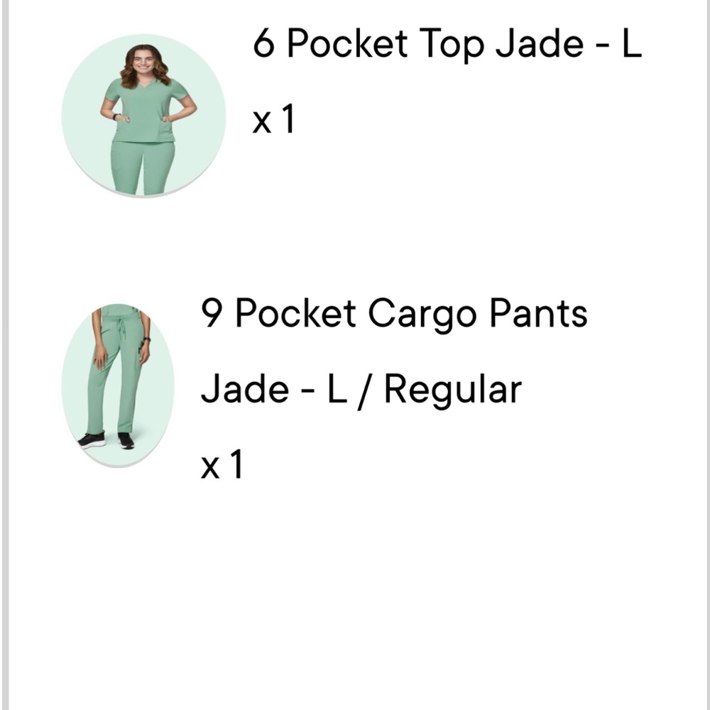 Jade Mandala Scrub set